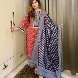 Bin Hameed Comfort lawn 3pc - Comfort Cotton Wear | MAHNOOR